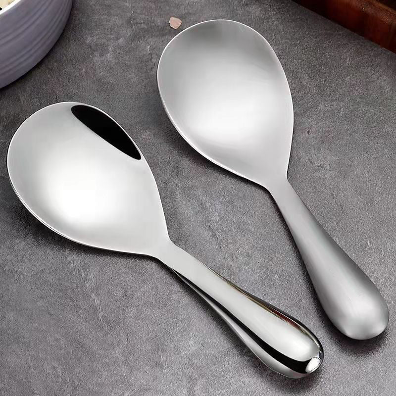 Thickened stainless steel non-stick rice spoon