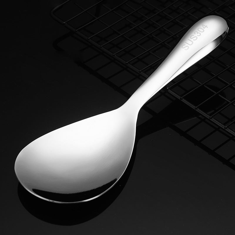 Thickened stainless steel non-stick rice spoon