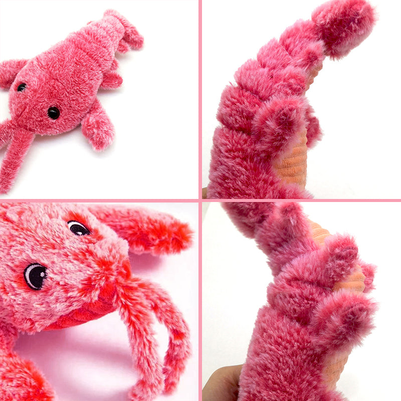 Electric Plush Jumping Shrimp