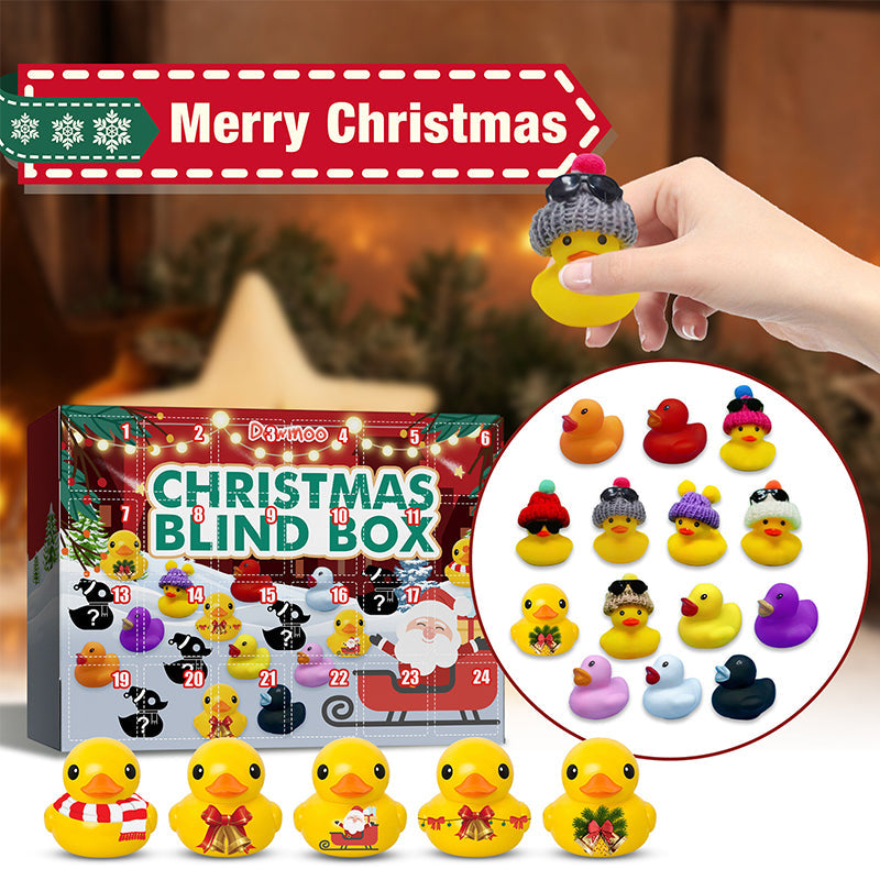 Advent Calendar 2024 - 24 Rubber Ducks for Kids