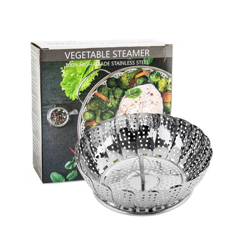 Stainless Steel Folding Steamer Basket