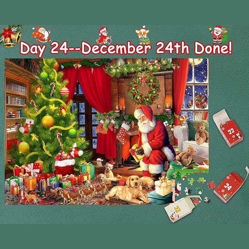 Advent Calendar Christmas Jigsaw Puzzles