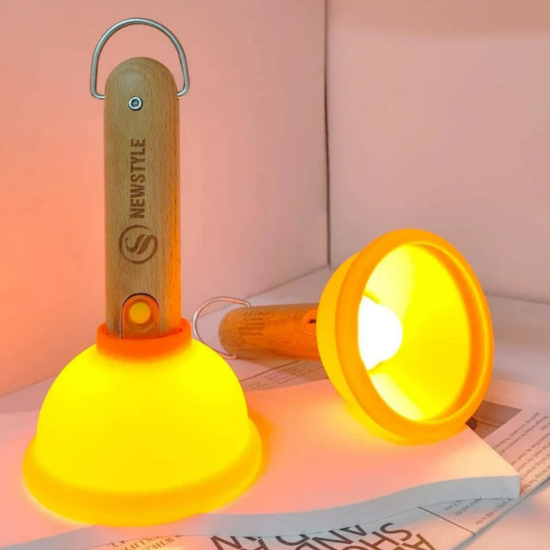 Cute Plunger Silicone Night Light