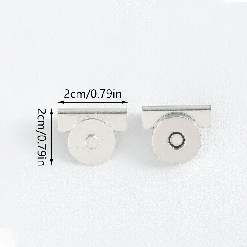 Metal seamless magnetic buckle