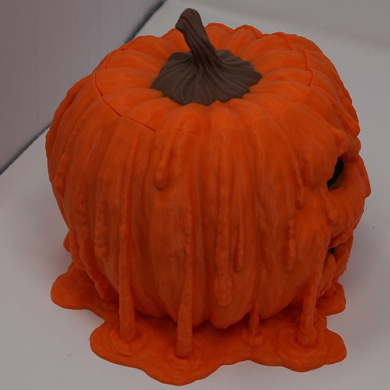 Melting Halloween Pumpkin Candy Bowl