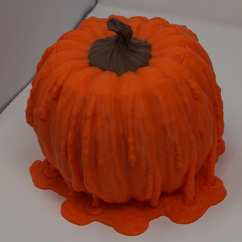 Melting Halloween Pumpkin Candy Bowl