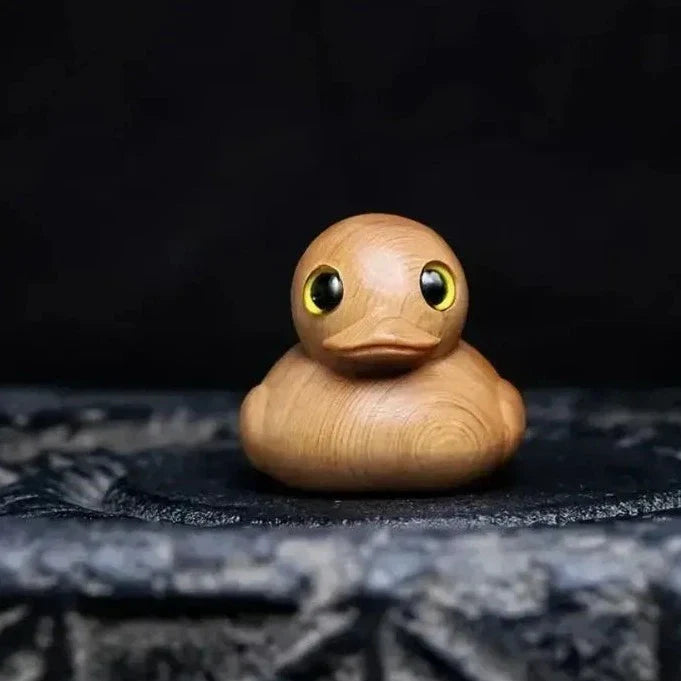 Handmade Wooden Rubber Duck