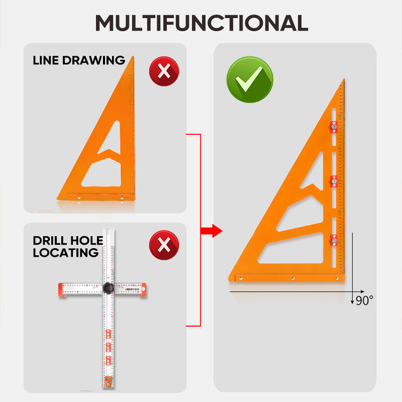 Positioning Triangle Ruler
