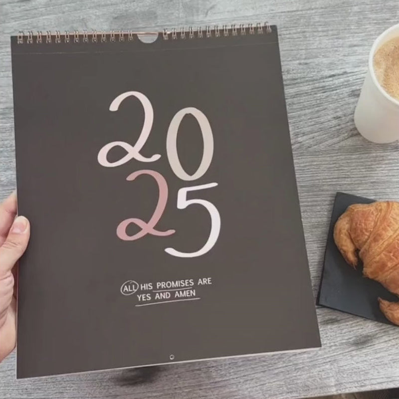 2025 "All His Promises are Yes and Amen" Calendar