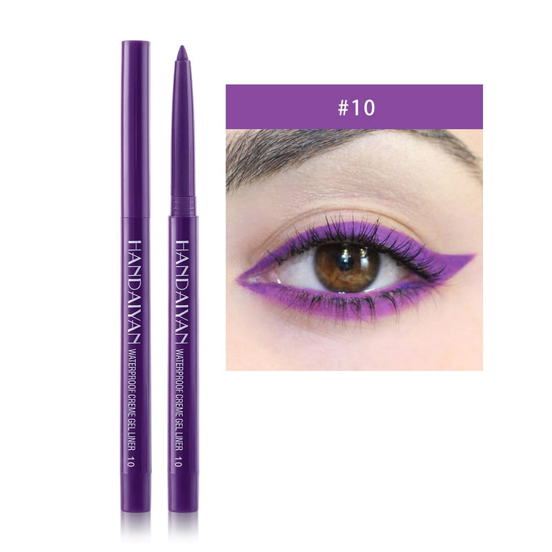 20 PCS Colored Eyeliners Pencil Set