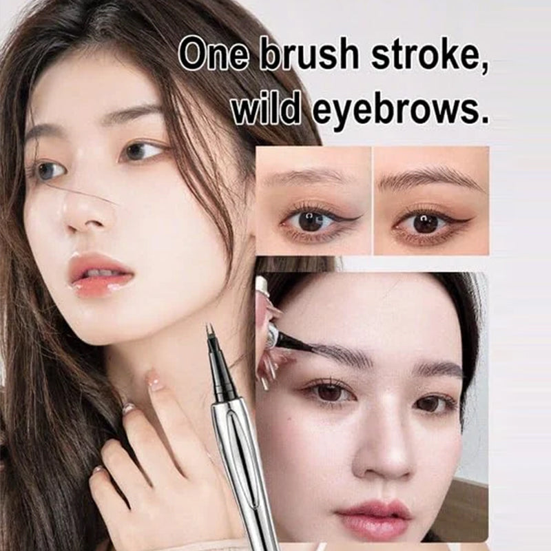 Micro-Fork Tip Long-lasting Waterproof Brows Pencil