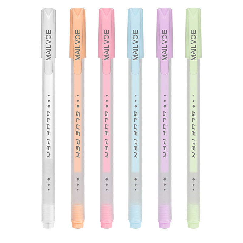 Set of 6 PCS Precision Glue Pen