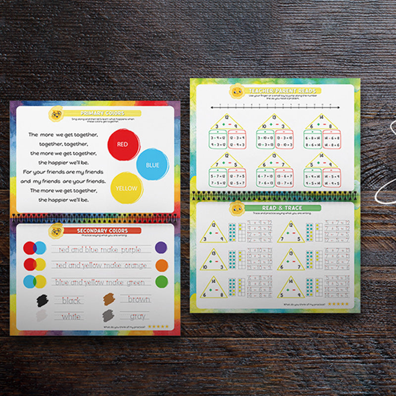 Reusable Grooved Handwriting Workbooks