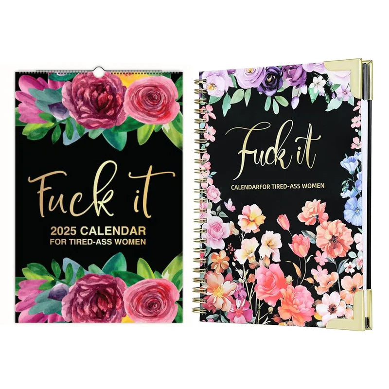 F*ck It 2025 Planner for Tired-Ass Women