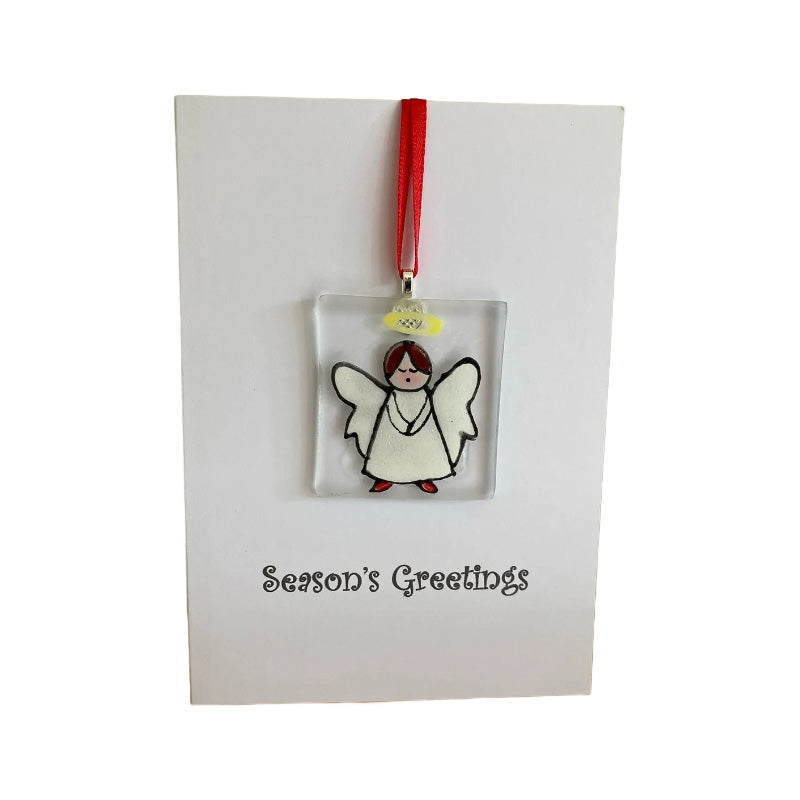 Handmade Christmas Card Ornaments