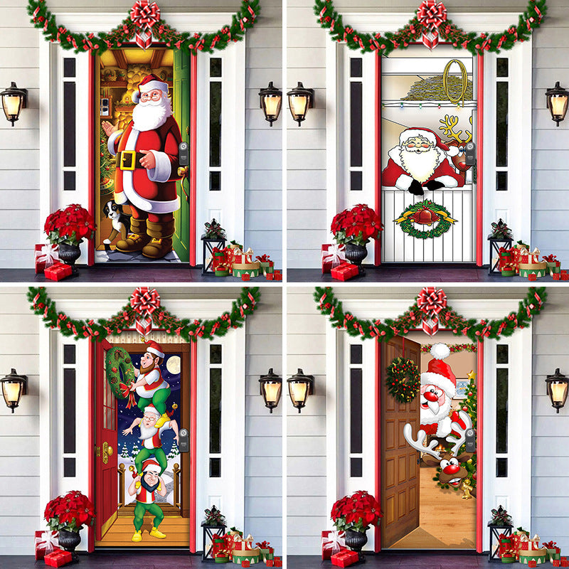 2024 Christmas Front Door Decoration