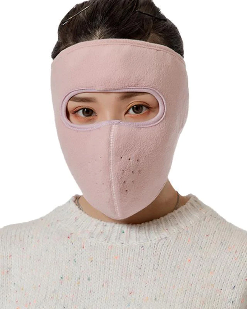 Winter fleece mask warm mask