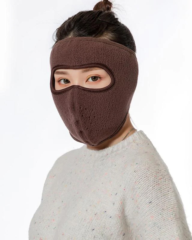 Winter fleece mask warm mask