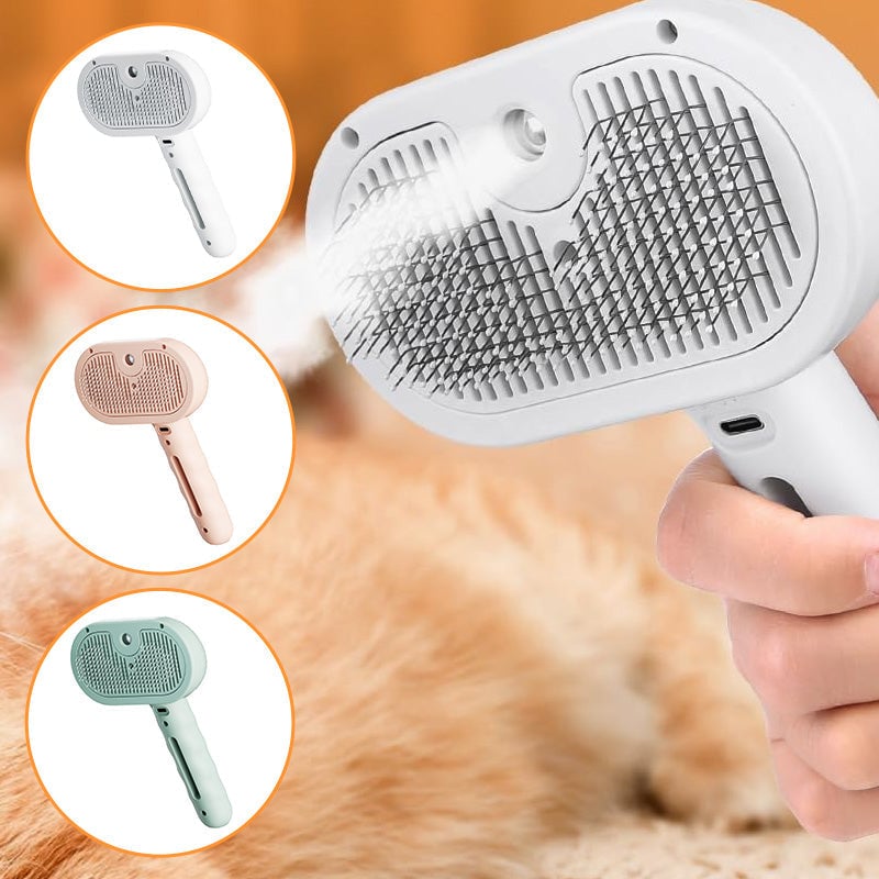 Sunnook 3 in 1 Spray Cat Brush