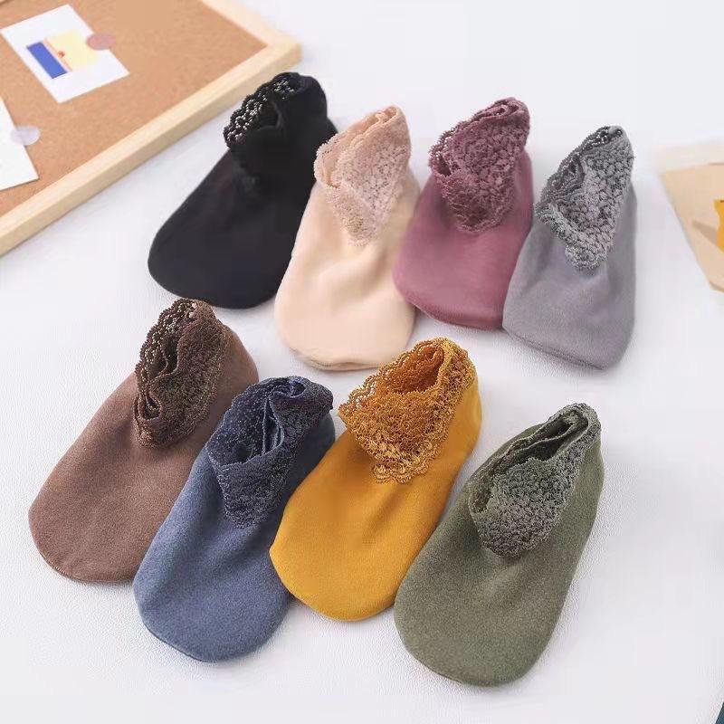 Fashion Lace Warmer Socks