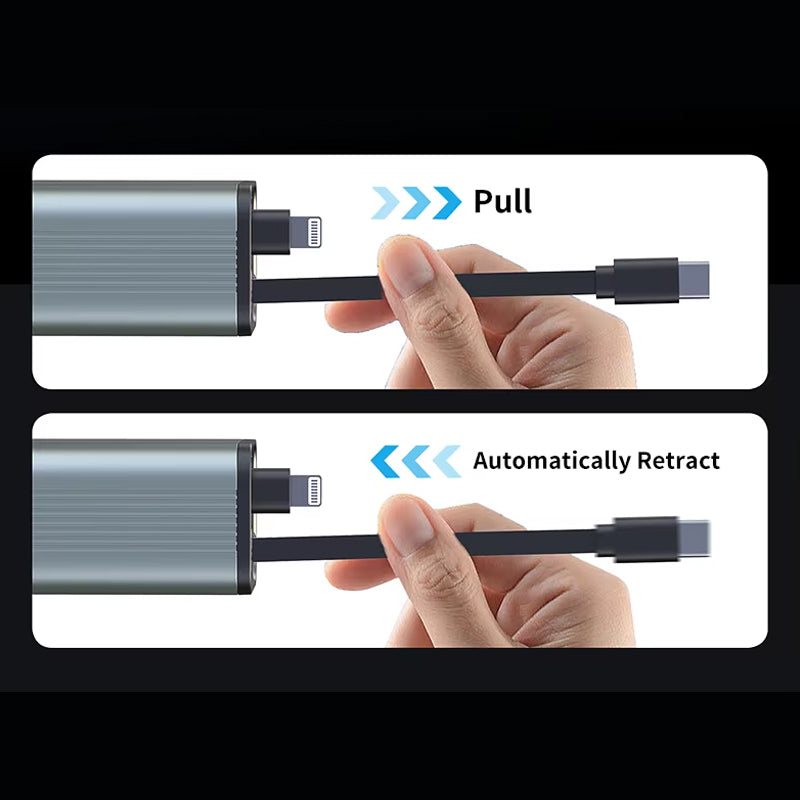 Retractable Car Fast Charger