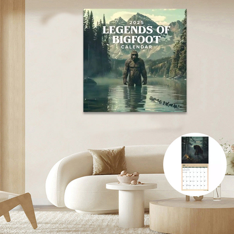 2025 Legends Of Bigfoot Calendar