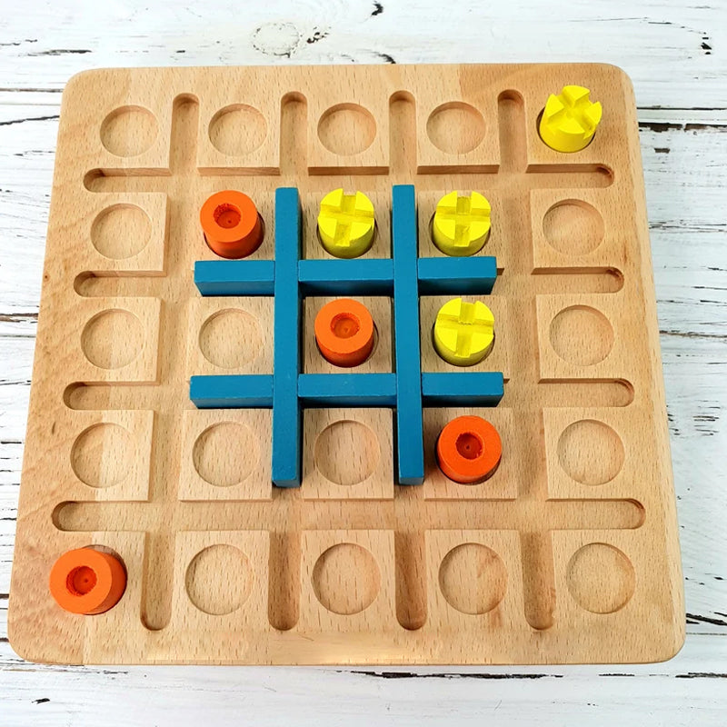 Wooden family board game