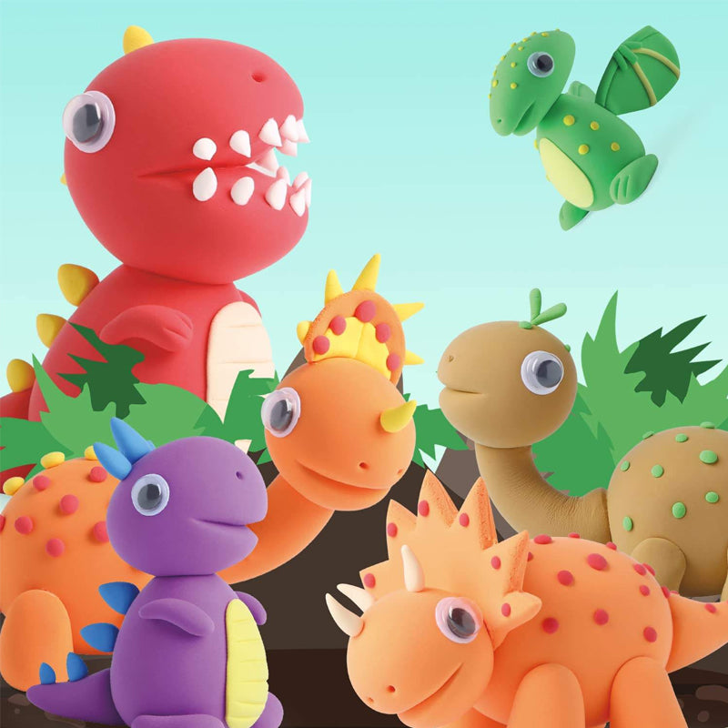 Air Dry Clay Pets Group Modelling Clay Sets for Children