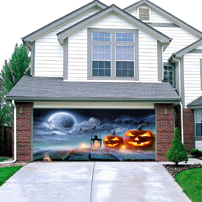 Halloween 2024 Garage Door Decoration