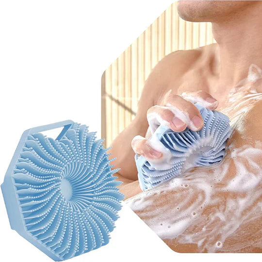 Antimicrobial Silicone Body Brush for Showering