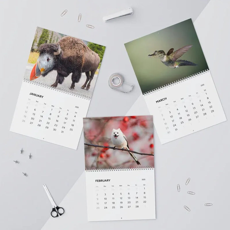 2025 Hybrid Animals Calendar