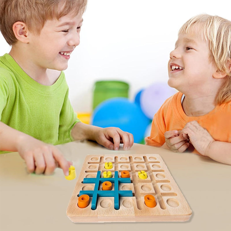 Wooden family board game