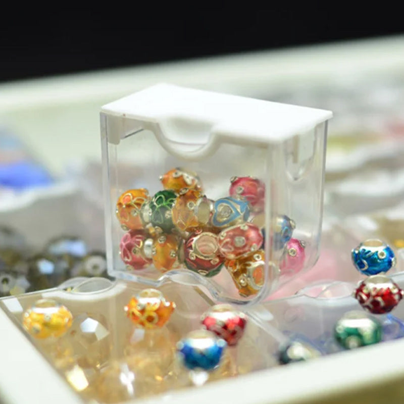 Nail Art Box DIY Beaded Jewelry Storage Box