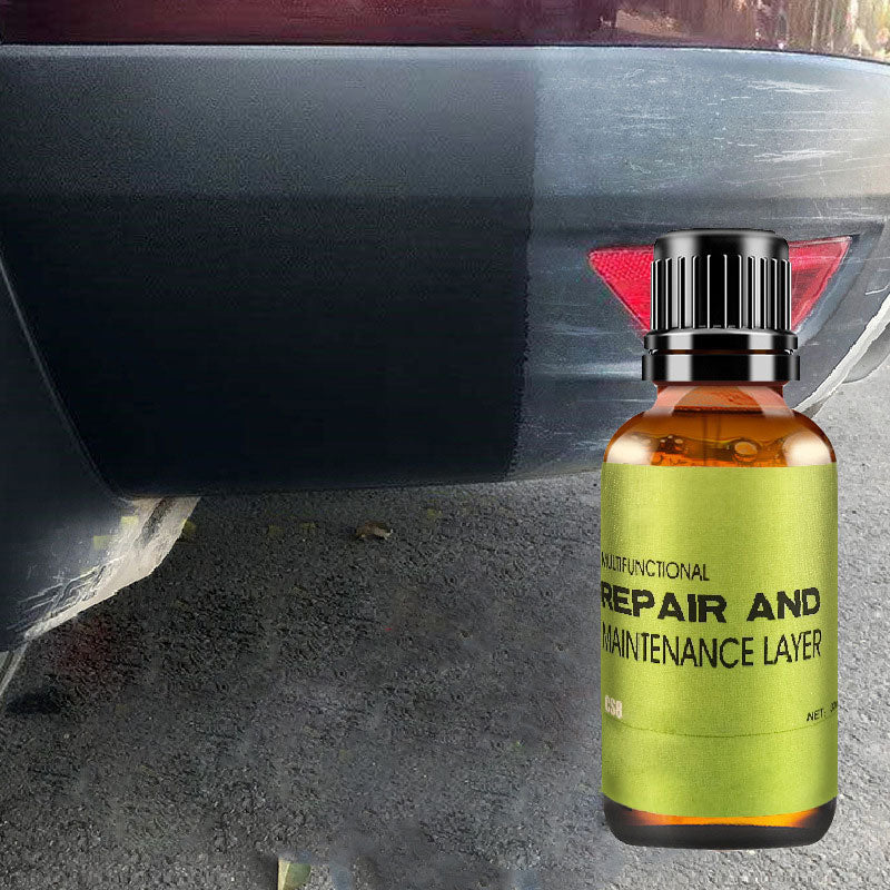 Car plastic repair coating agent