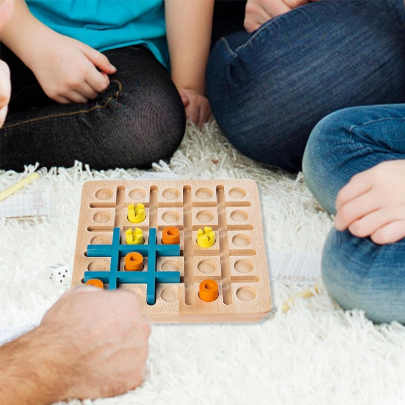 Wooden family board game