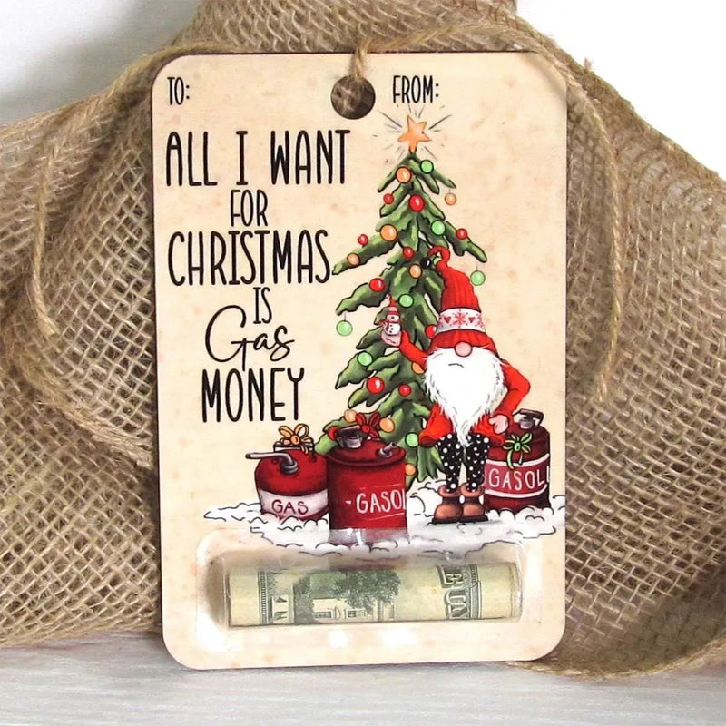 Santa Christmas Money Holders