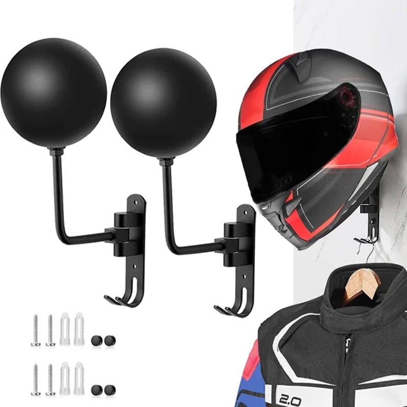 Motorcycle Helmet Rack