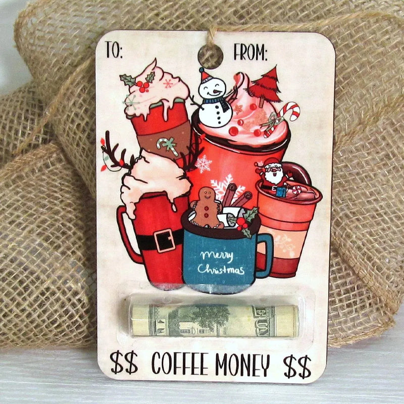 Santa Christmas Money Holders