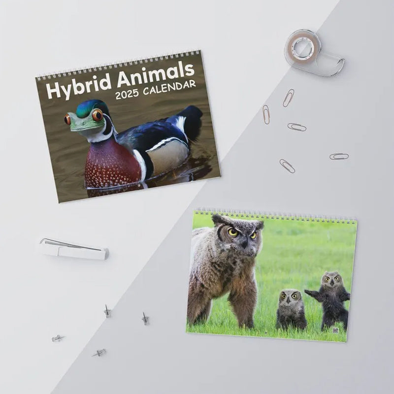 2025 Hybrid Animals Calendar