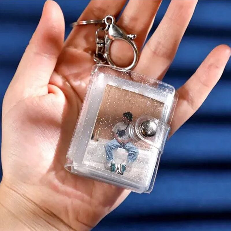 Small Photo Album Key Chain Pendant