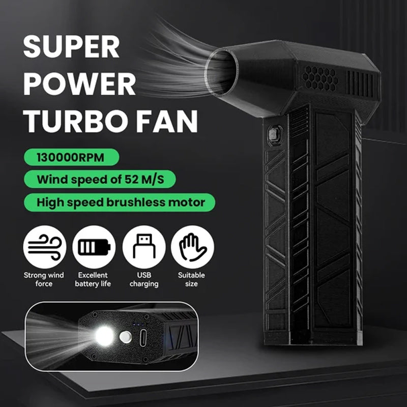 Electric Mini Turbo Jet Fan