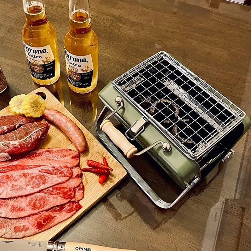 Portable Stainless Steel Barbecue