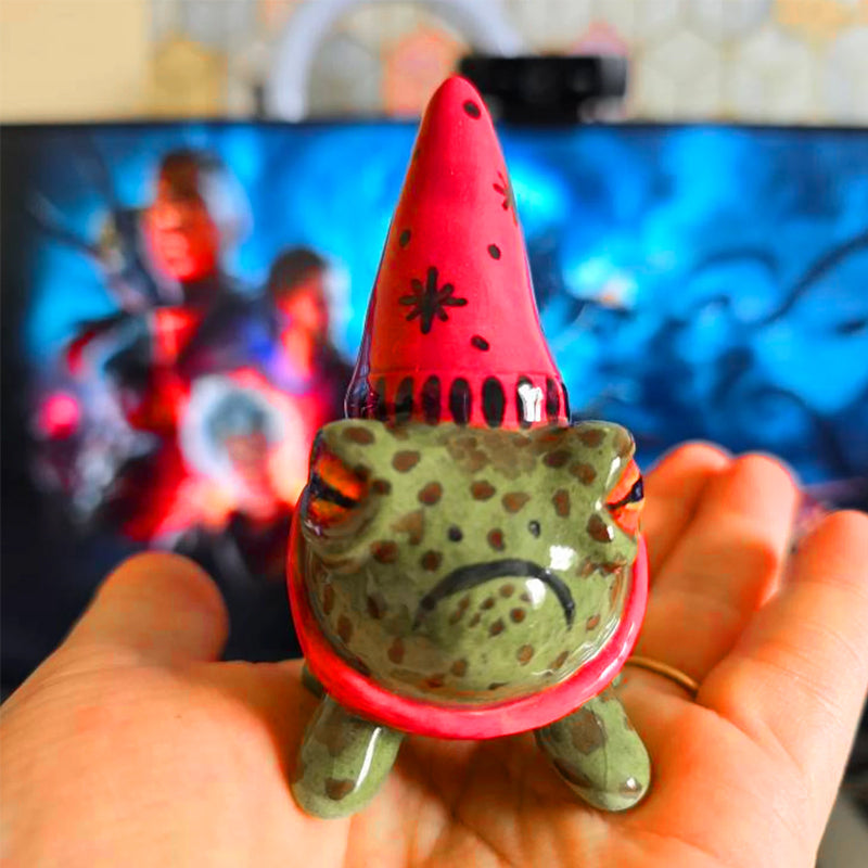 Little Wizards Frog Ornaments