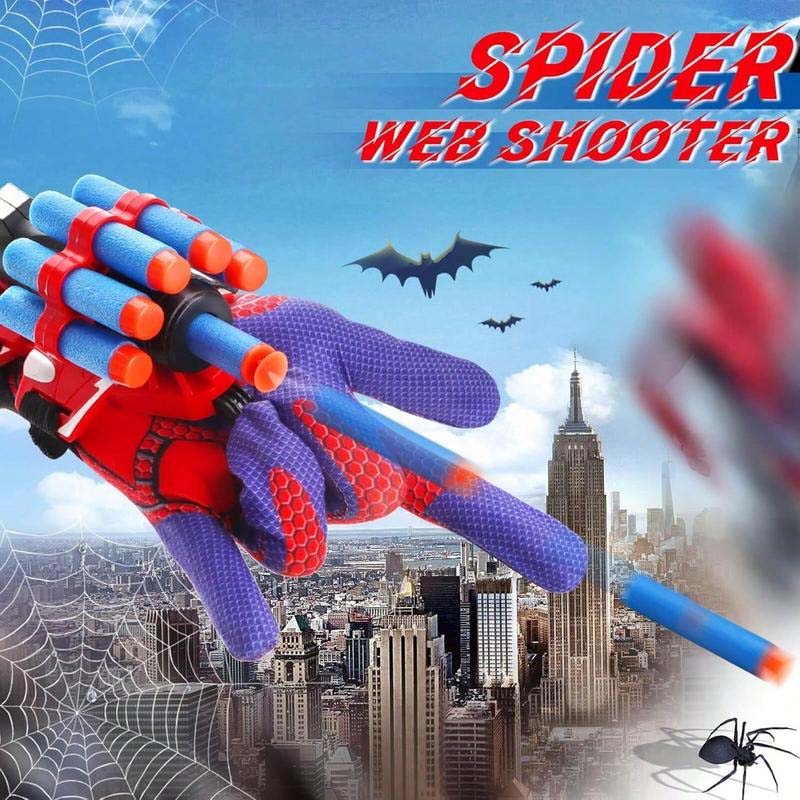 Web Shooters Toy With Spider Glove Launcher