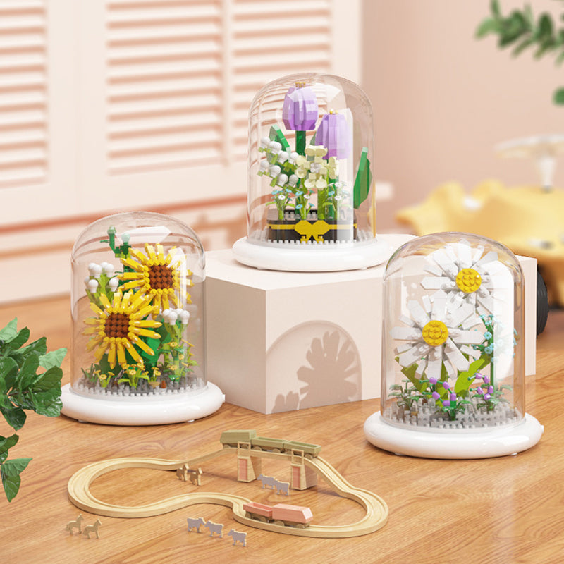 Block Flower Arrangement