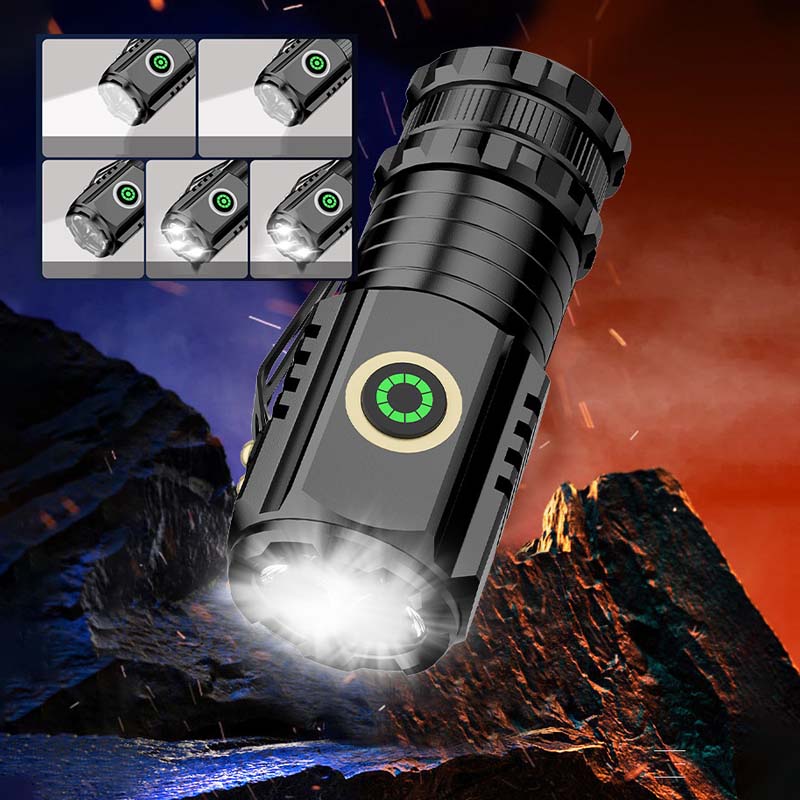 Mini flash super power flashlight