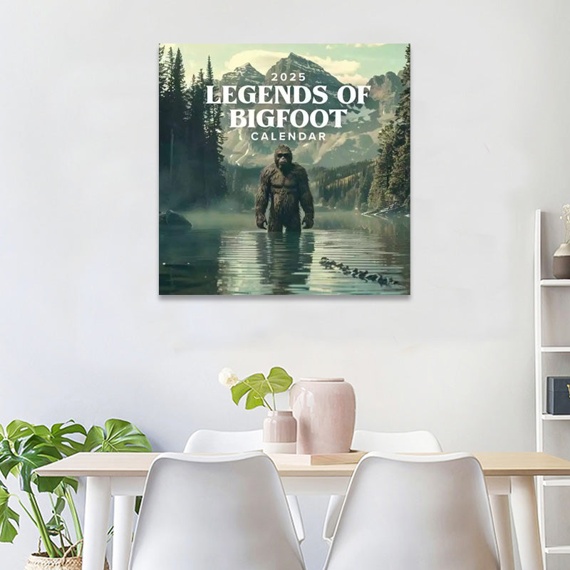 2025 Legends Of Bigfoot Calendar