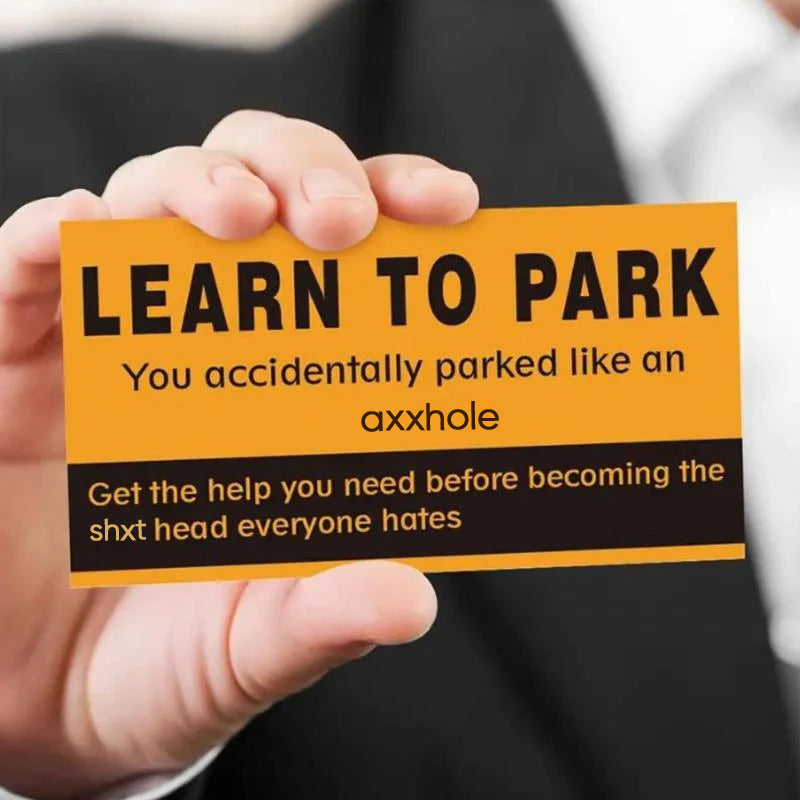 Funny Parking Card