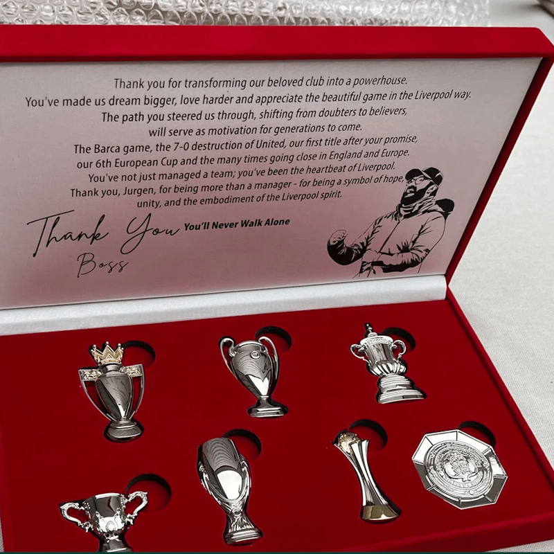 Jurgen Klopp Honours Trophy Collection Box