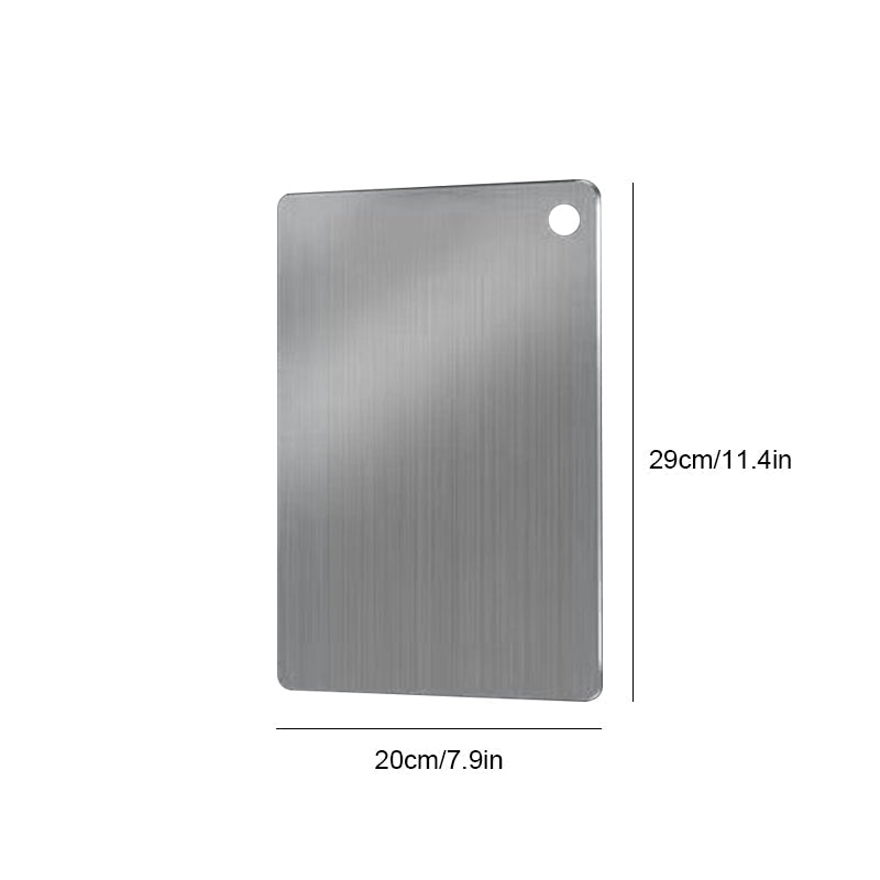 304 Stainless Steel Anti-bacterial and Anti-mold Double Sided Cutting Board